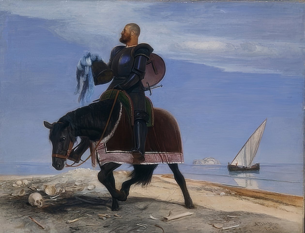 Dobrodruh. 1882 od Arnold Böcklin