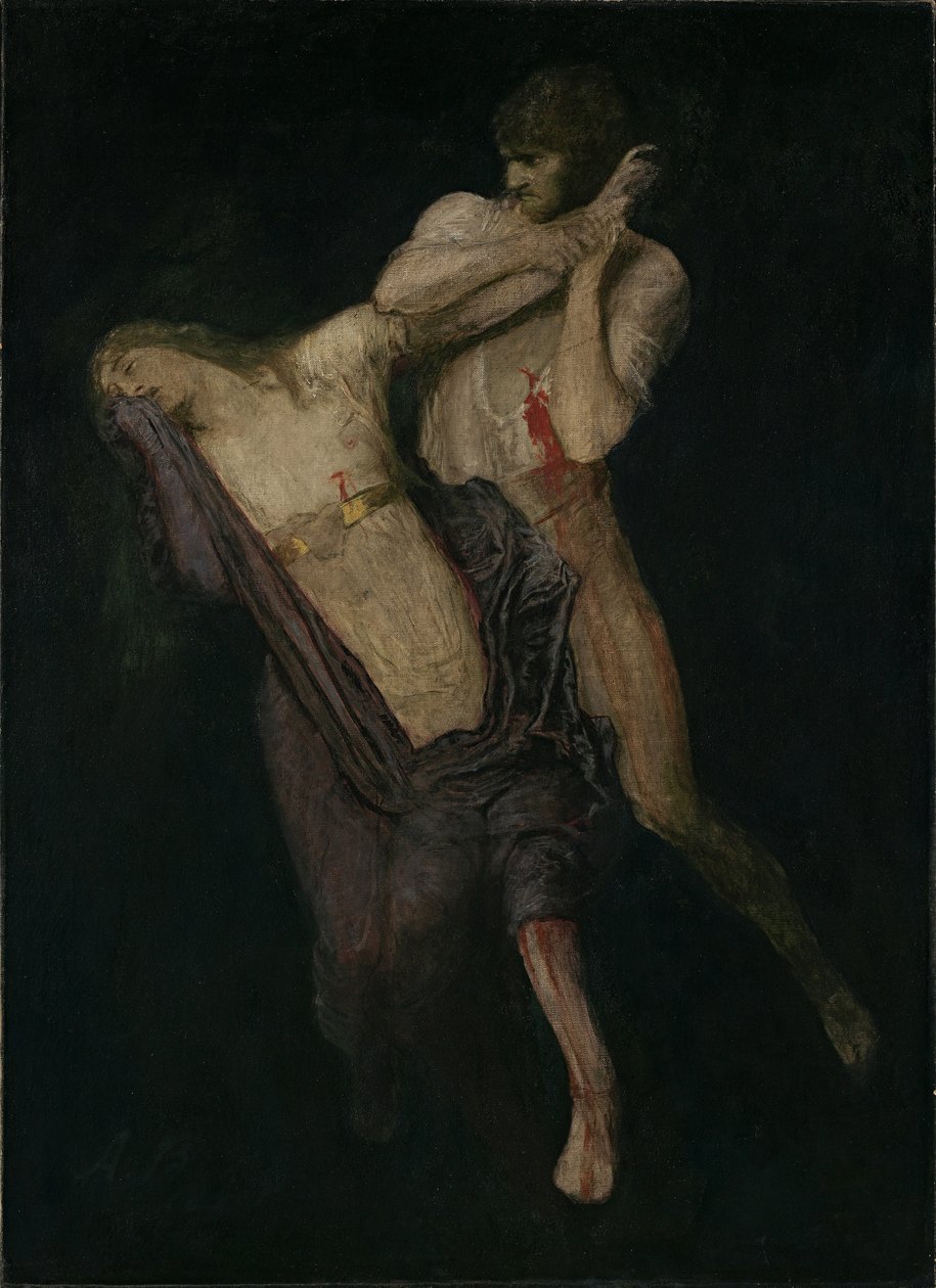 Paolo a Francesca, 1893. od Arnold Böcklin