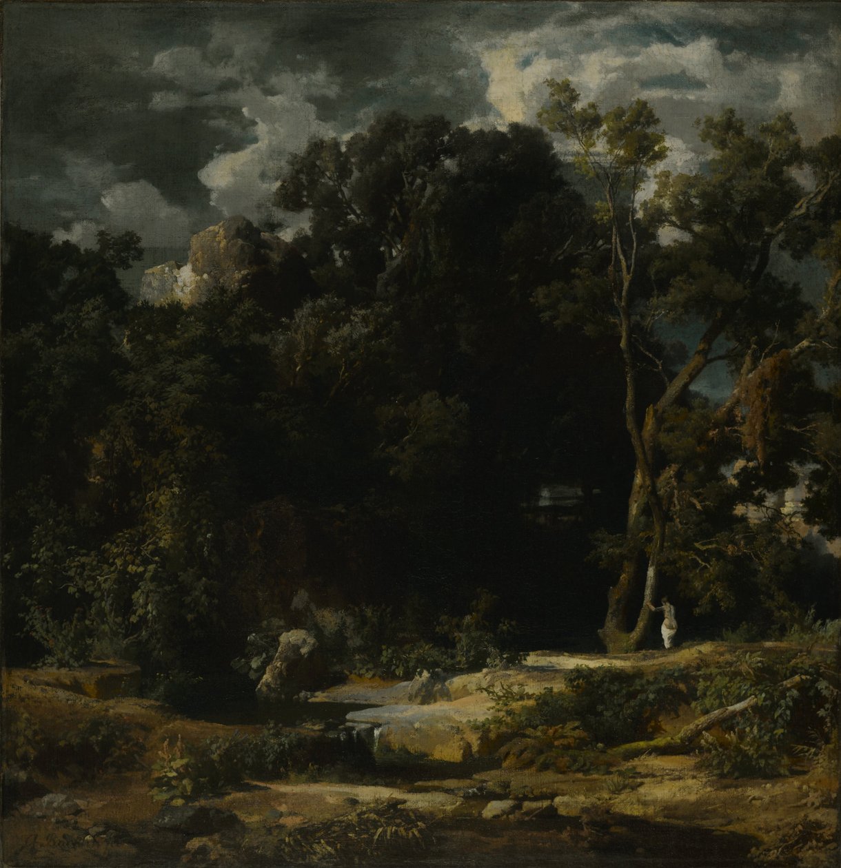 Římská krajina, 1852 od Arnold Böcklin