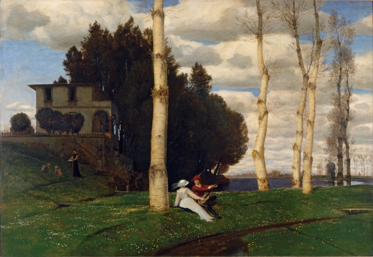 Jaro Evropy (Tři věky života) od Arnold Böcklin