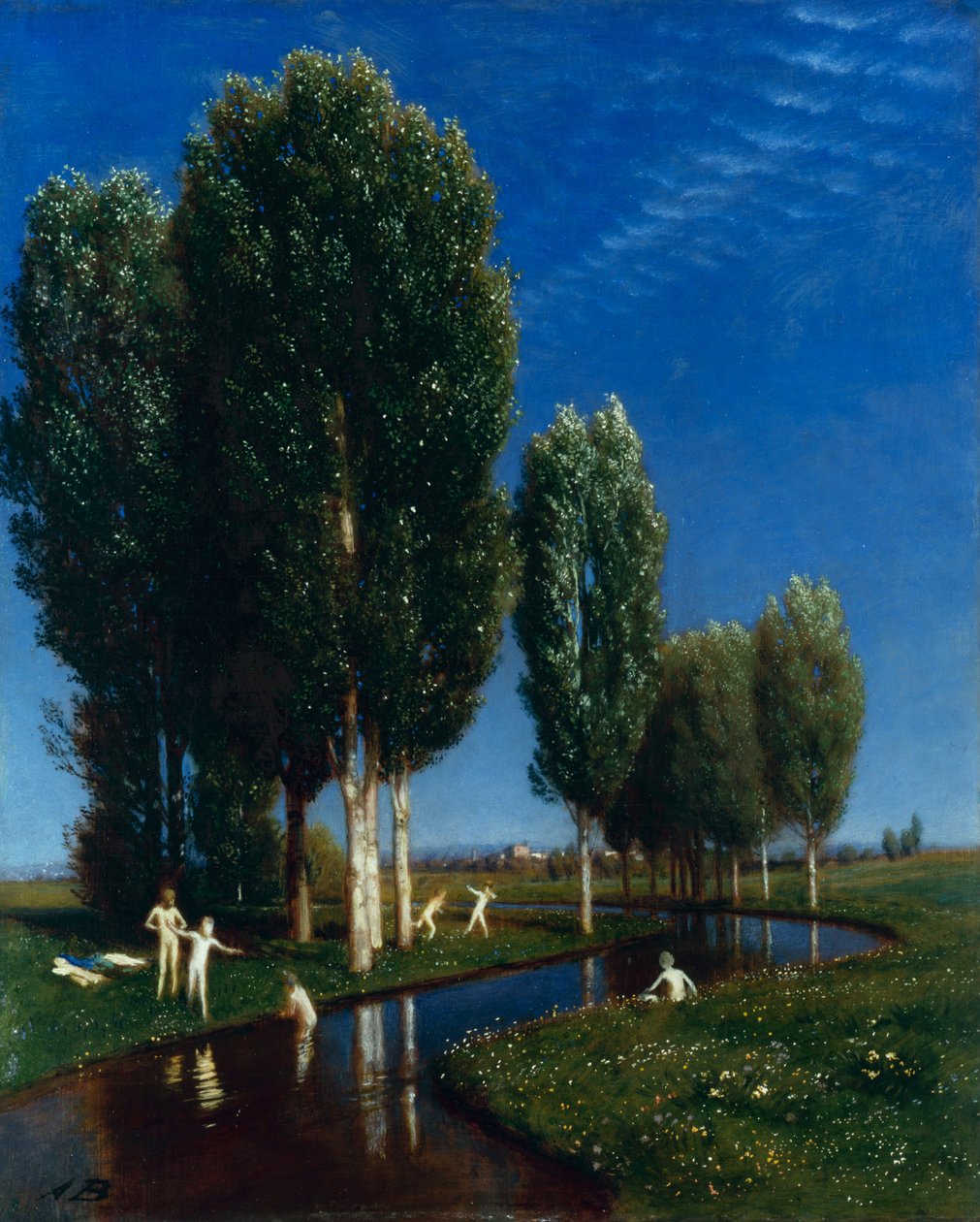 Letní den, 1881 od Arnold Böcklin