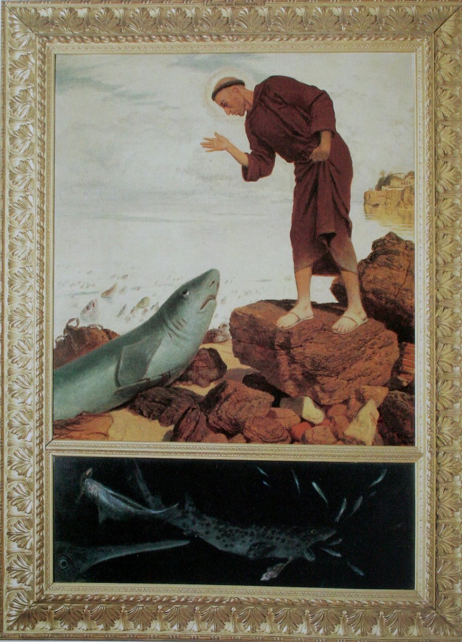 Antoniovo kázání od Arnold Böcklin