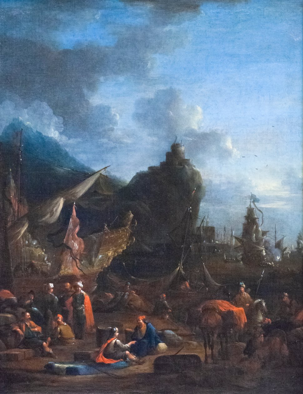 východní přístav od Arnold Frans Rubens