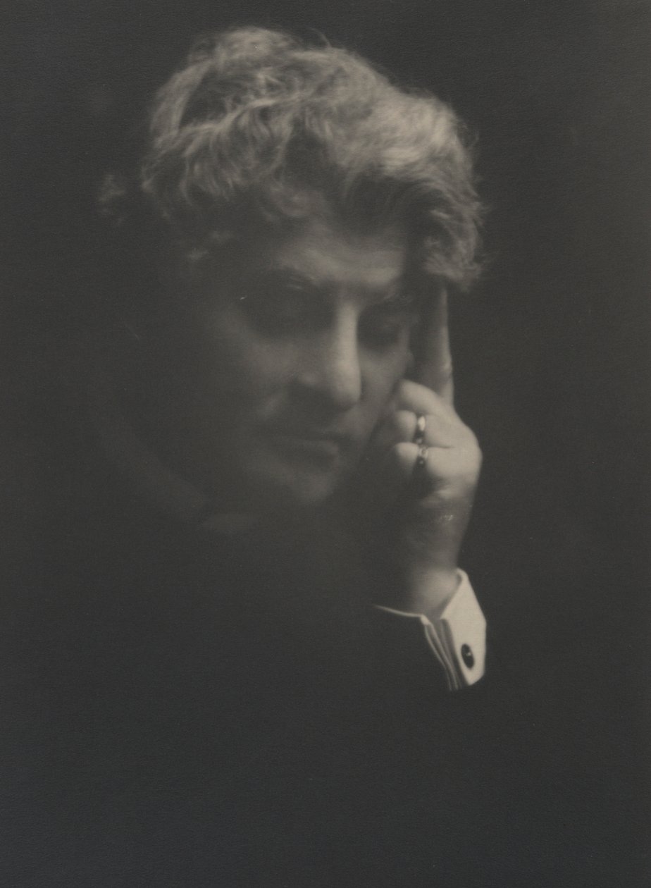Portrét Davida Belasca od Arnold Genthe