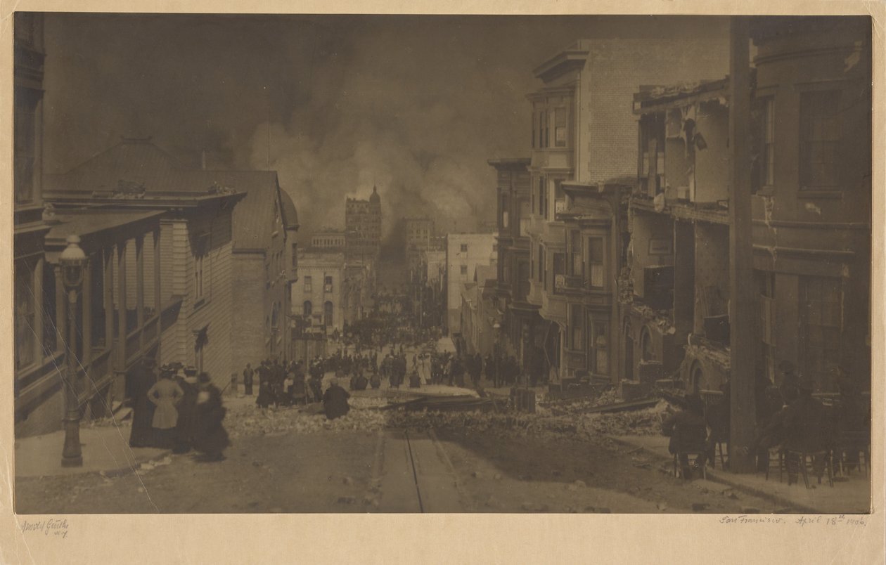 San Francisco, 18. dubna 1906 od Arnold Genthe