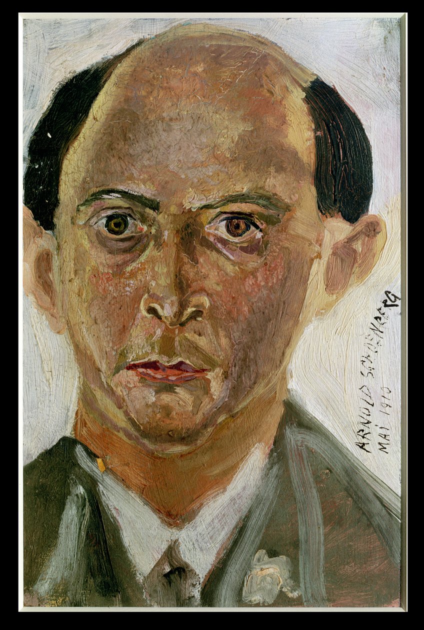 Autoportrét (olej na plátně) od Arnold Schoenberg
