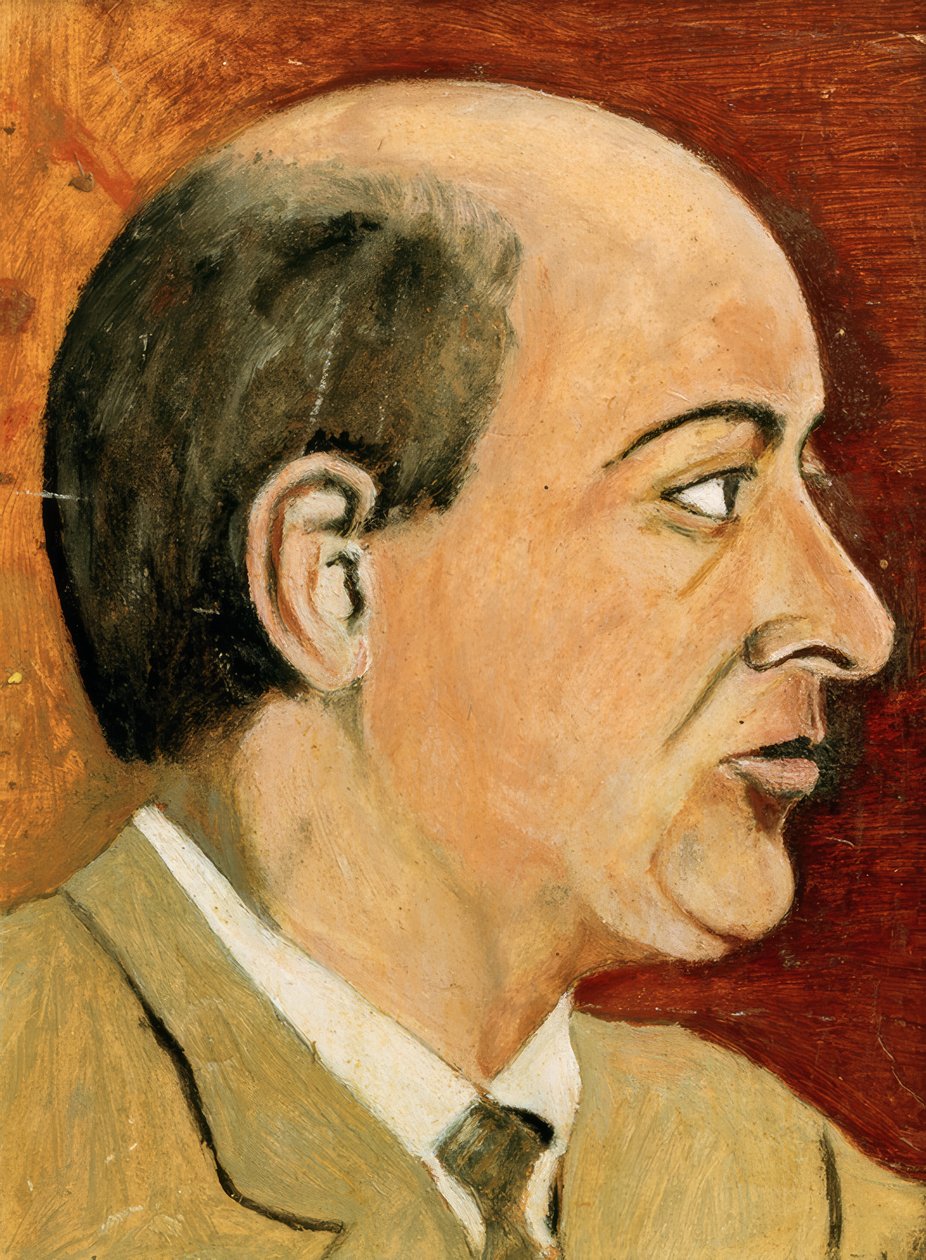 autoportrét od Arnold Schönberg