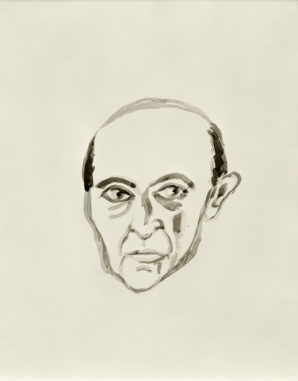 autoportrét od Arnold Schönberg