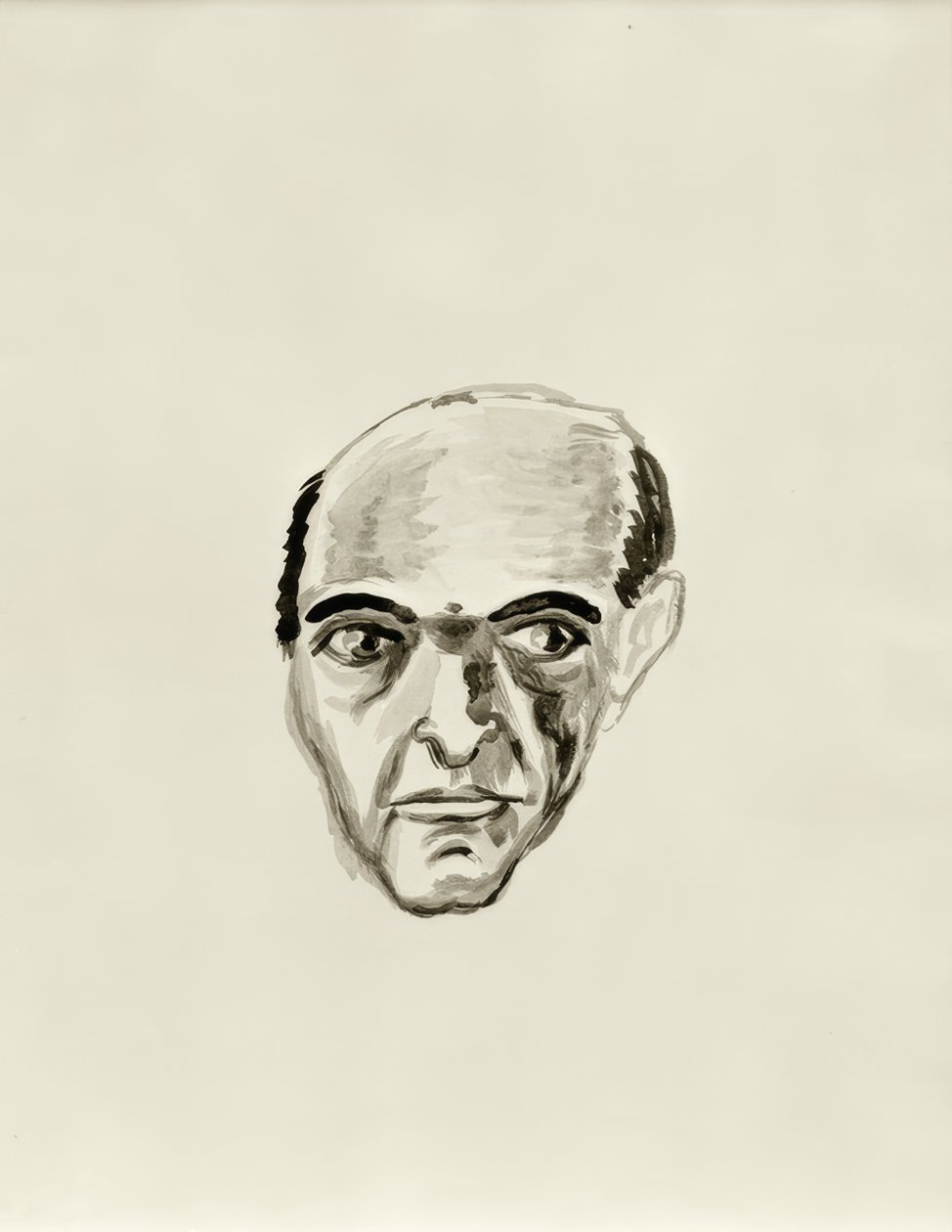 autoportrét od Arnold Schönberg