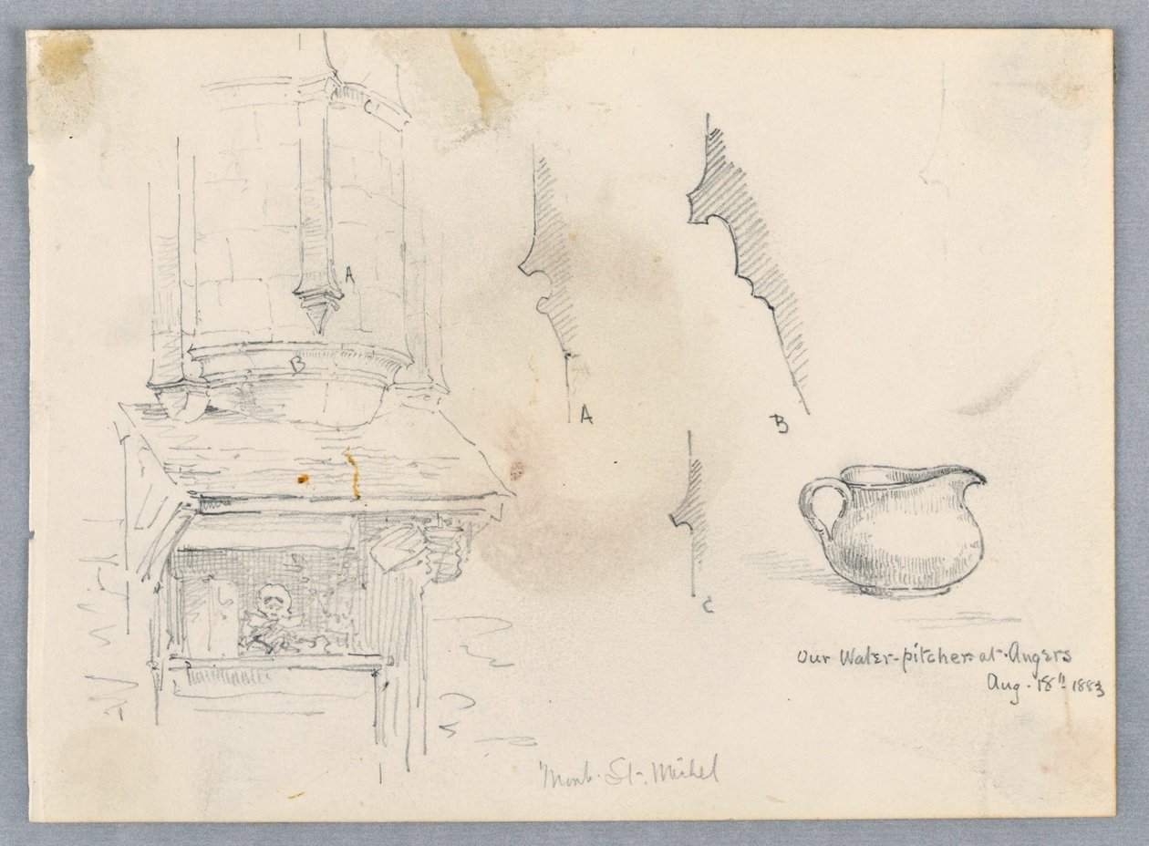 Architektonické detaily od Arnold William Brunner