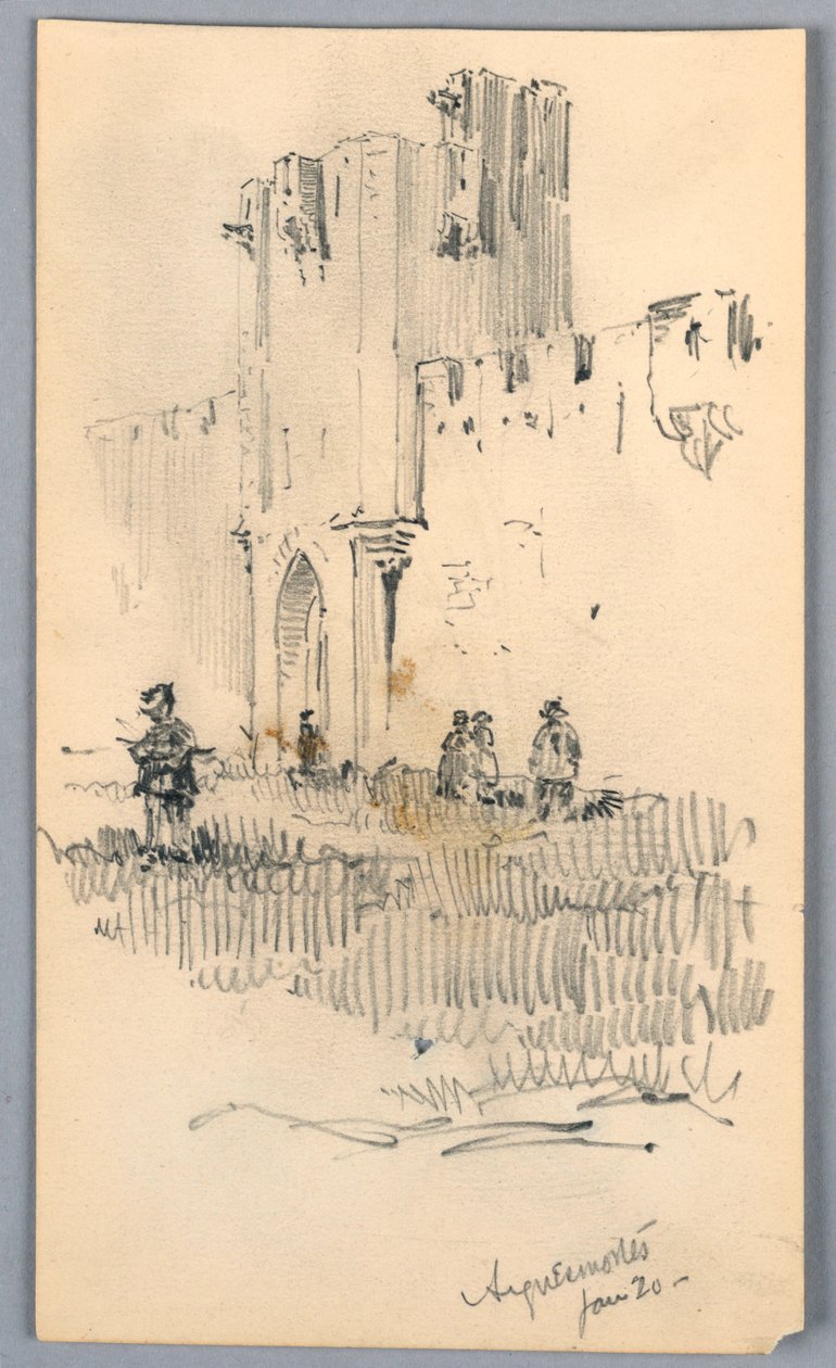 V Aigues-Mortes od Arnold William Brunner
