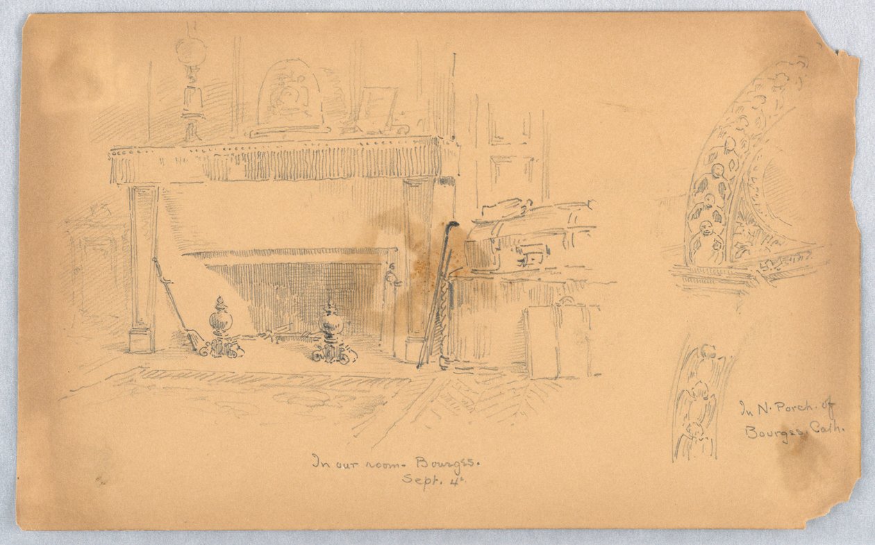 V našem pokoji, Bourges od Arnold William Brunner