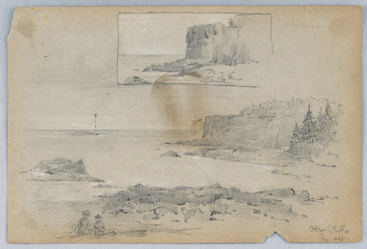 Otter Cliffs od Arnold William Brunner