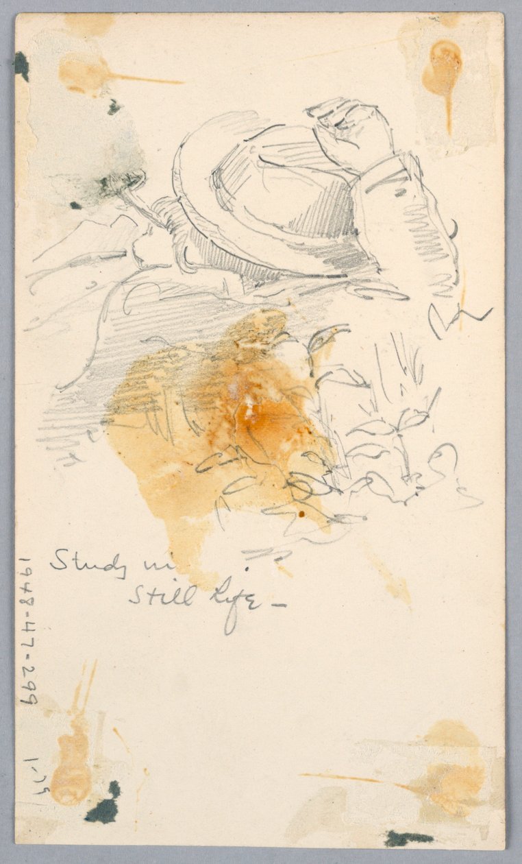 Studium se zátiším od Arnold William Brunner