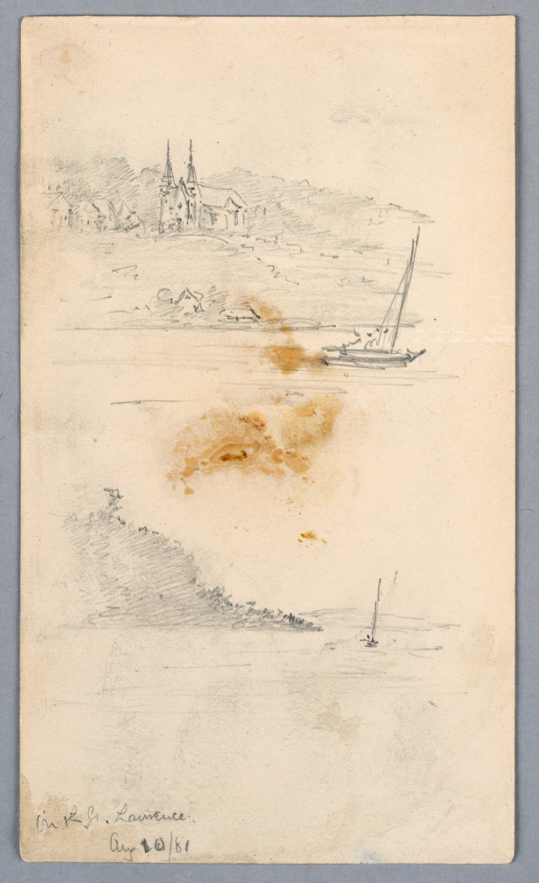 Two Sketches of Sailboats at St. Lawrence   1258163   cs       czech Successfully Translated  Original: Landschap bij Vietri Translat: Landschap bij Vietri 1390733 cs czech Successfully Translated Original: Woman with an Umbrella Translat: Woman with an Um od Arnold William Brunner