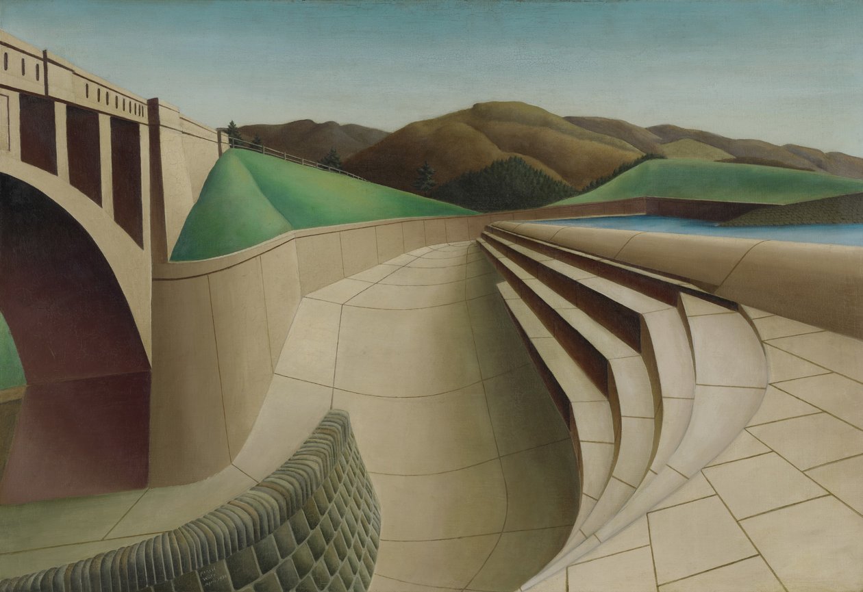 Americká krajina, 1936 od Arnold Wiltz
