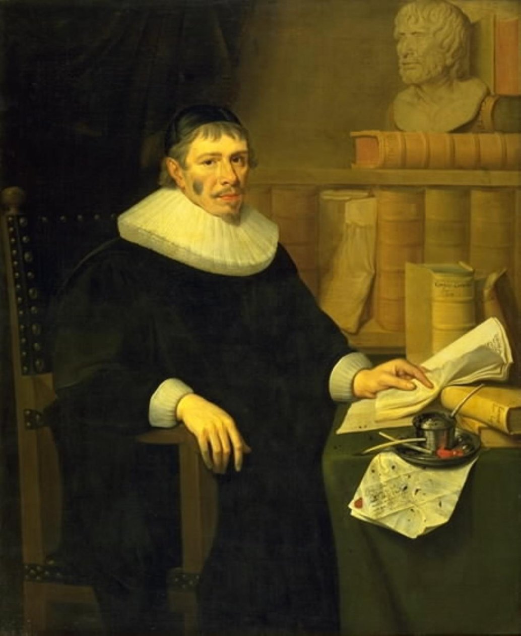 Portrét advokáta Cornelis Bosch od Arnold van Ravesteyn