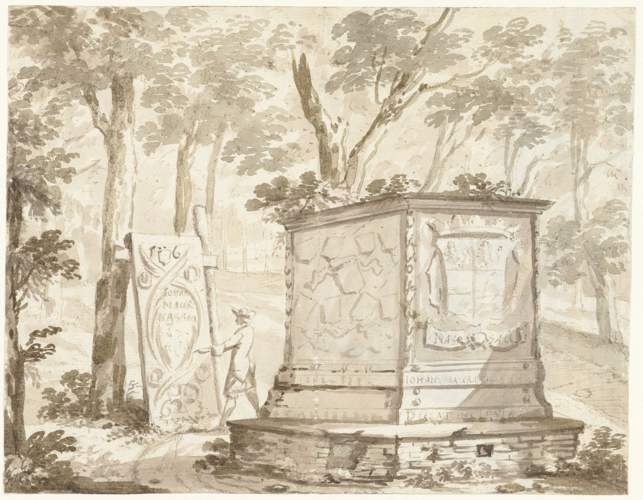 Hrobka Johana Mauritse van Nassau-Siegena v Kleve od Arnoud van Halen