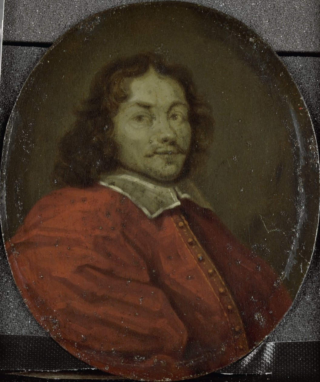 Portrét Matthijse Gansneba, zvaného Tengnagel, básníka v Amsterdamu od Arnoud van Halen