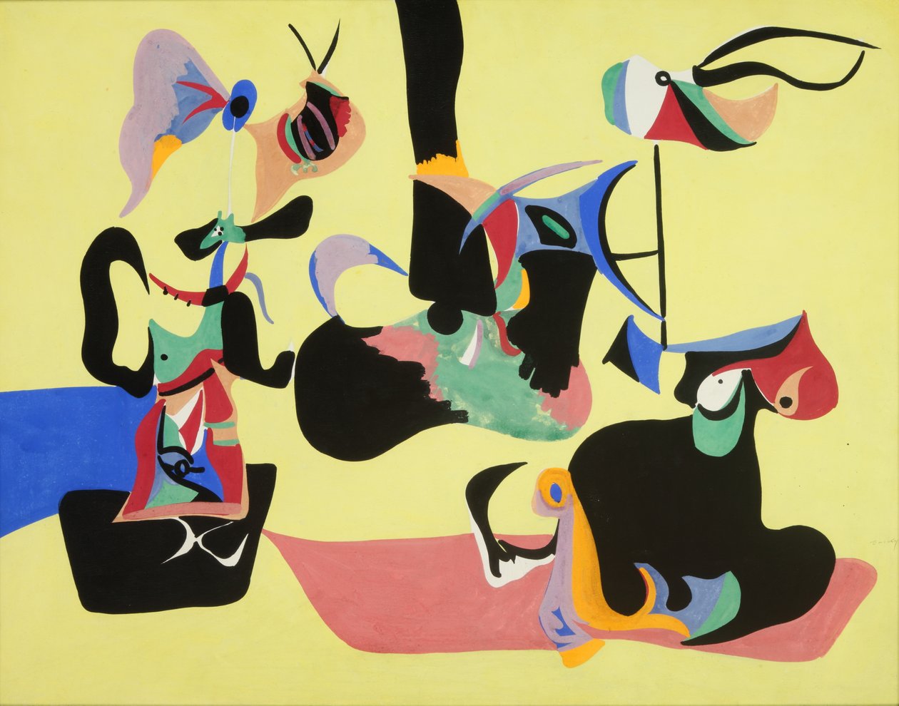 Zahrada v Soči od Arshile Gorky