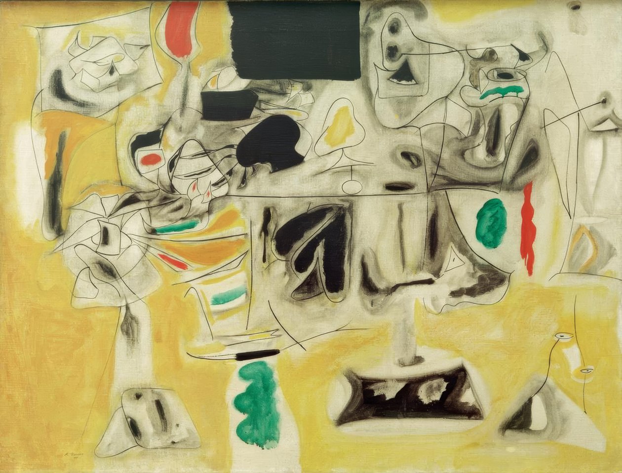 Krajina-tabulka od Arshile Gorky