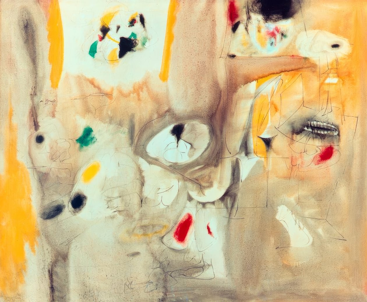 Tvorba kalendáře od Arshile Gorky