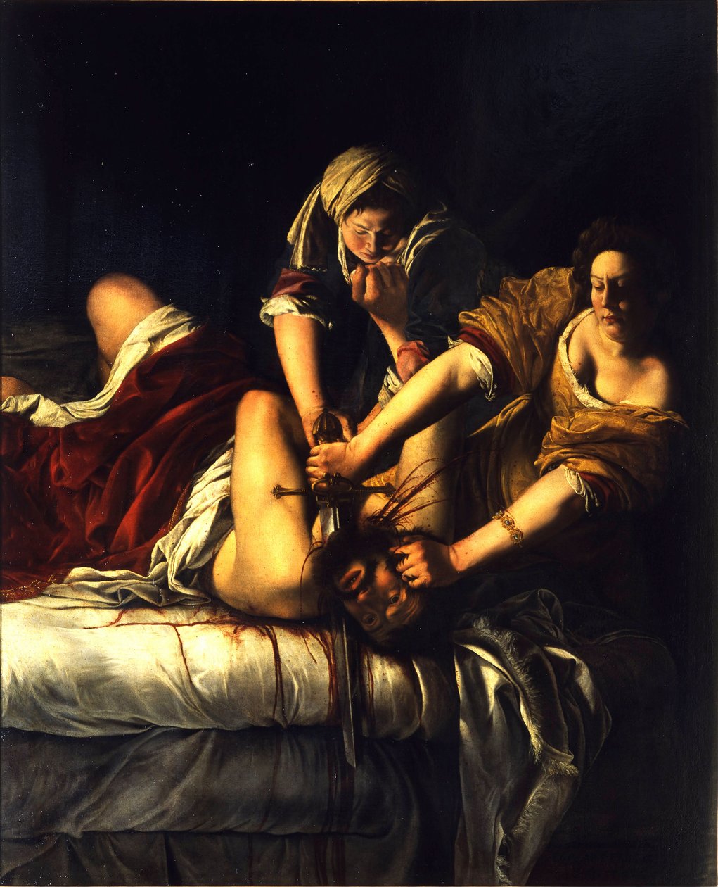 Giuditta decapita Oloferne od Artemisia Gentileschi
