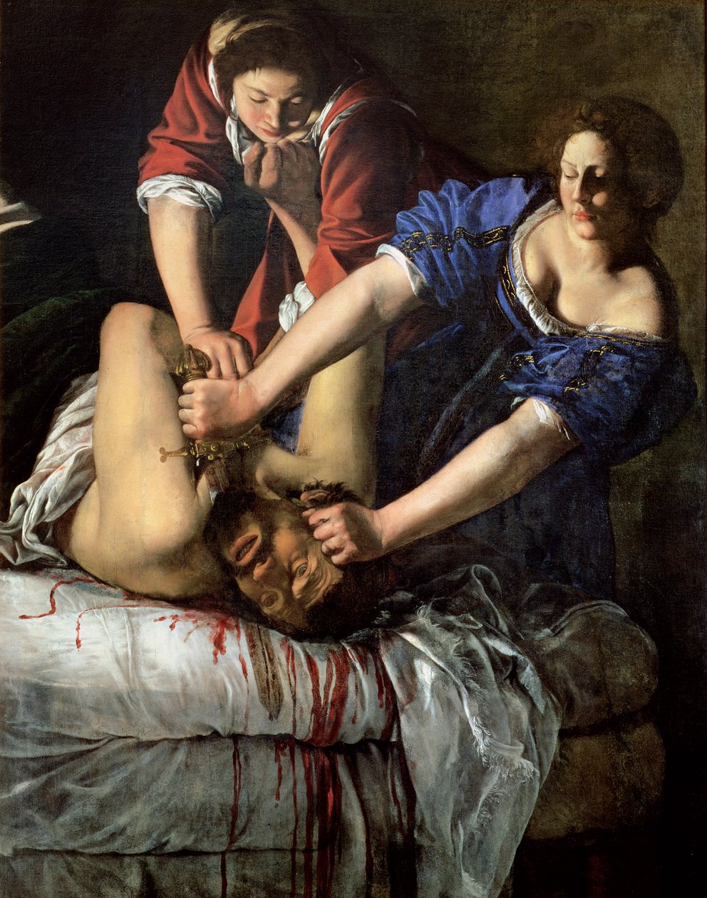 Judith a Holofernes (panel) od Artemisia Gentileschi