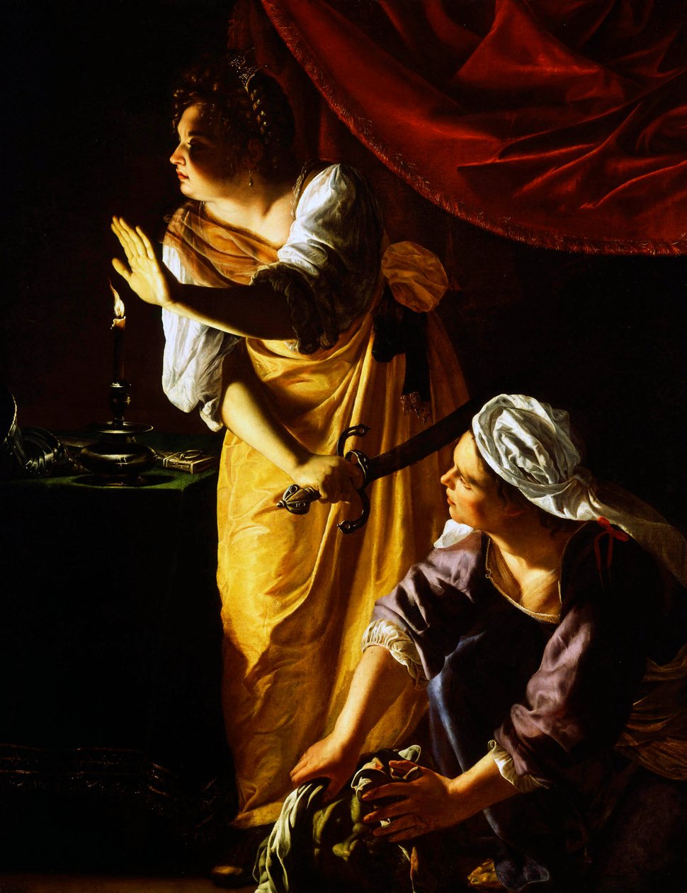 Judita a její služebná od Artemisia Gentileschi