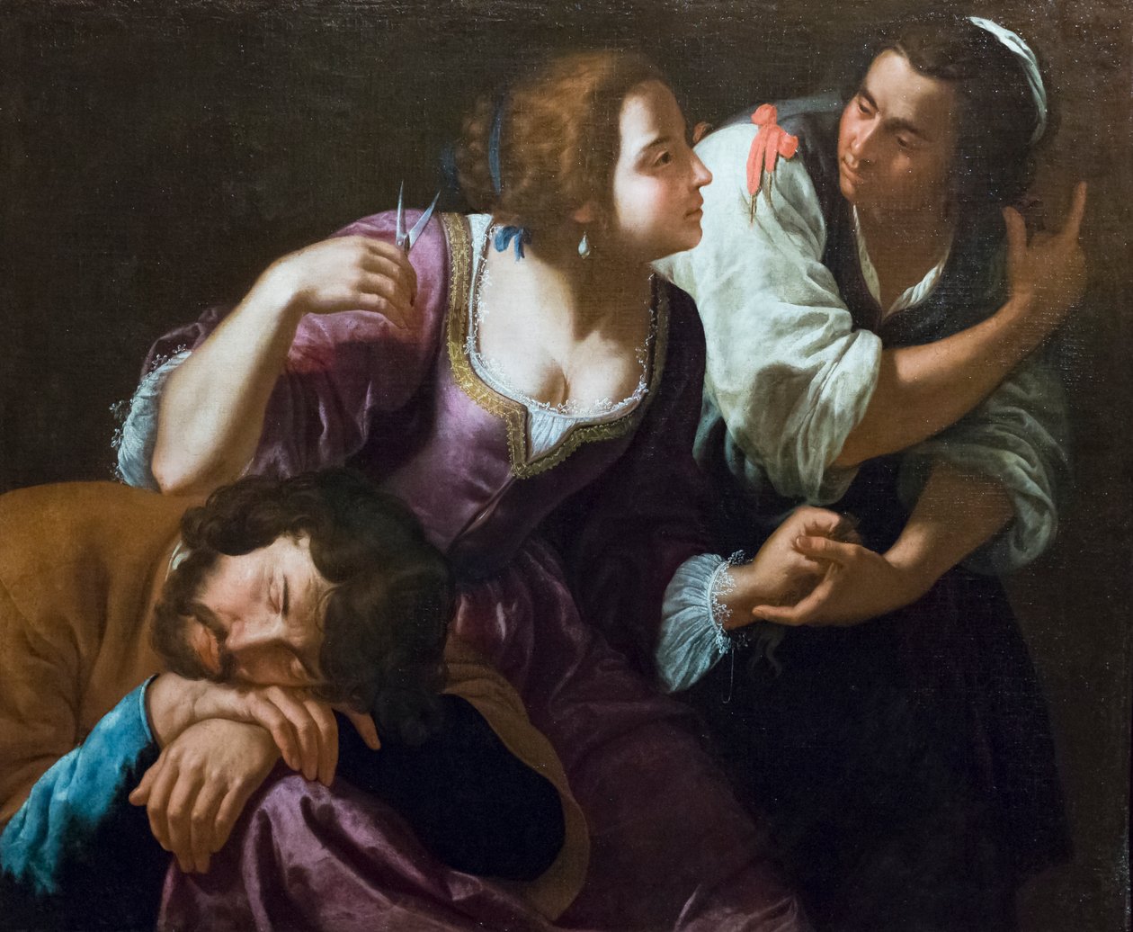 Samson a Dalila od Artemisia Gentileschi