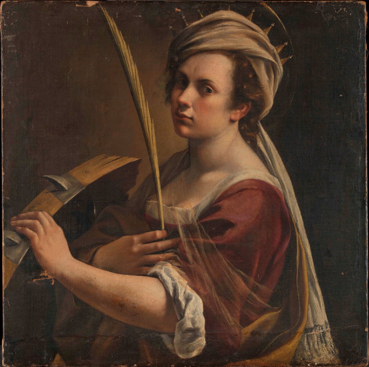 Autoportrét jako svatá Kateřina Alexandrijská, cca 1616. od Artemisia Gentileschi