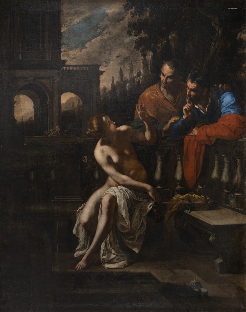 Susanna a starší od Artemisia Gentileschi