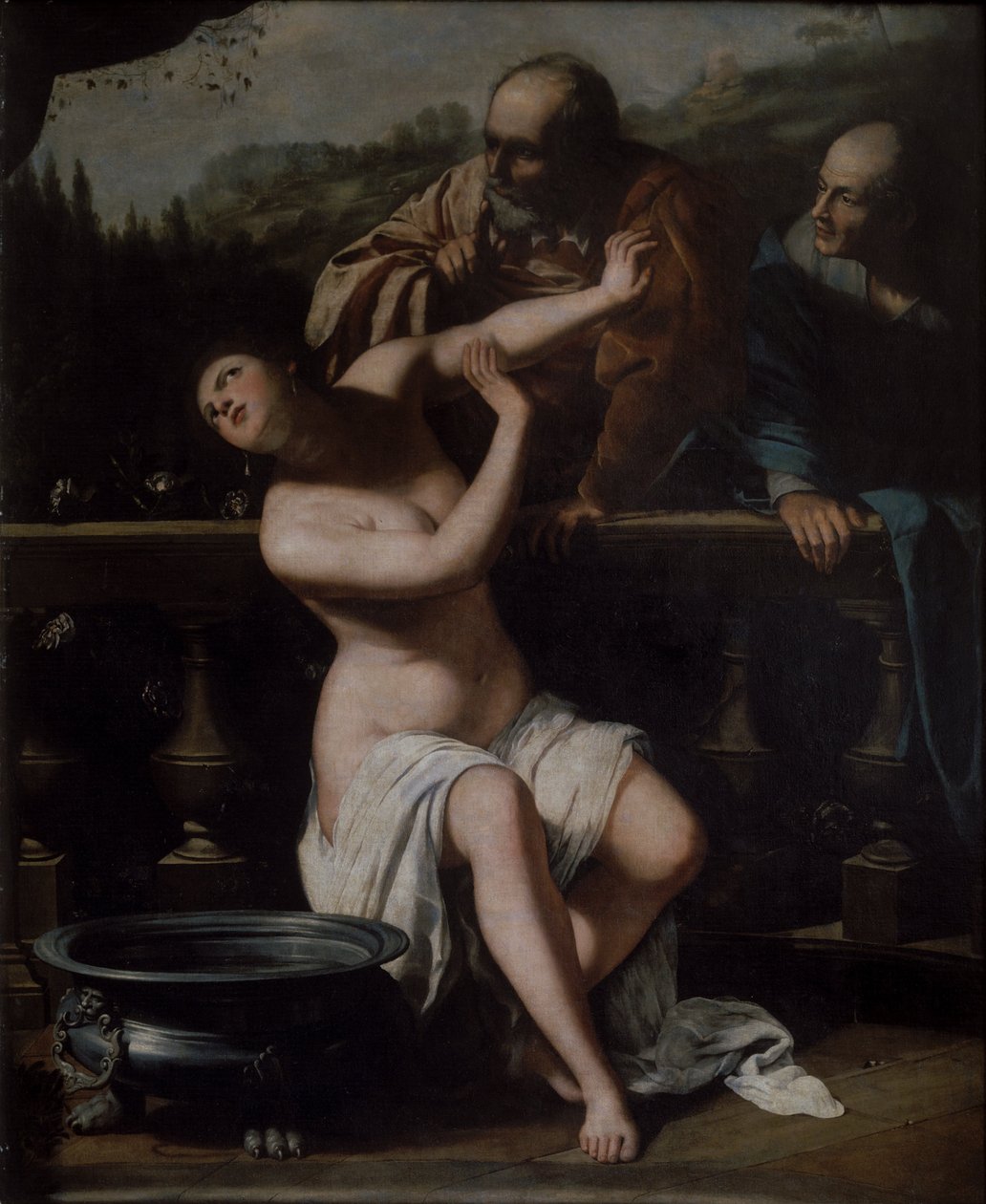 Susanna a starší od Artemisia Gentileschi