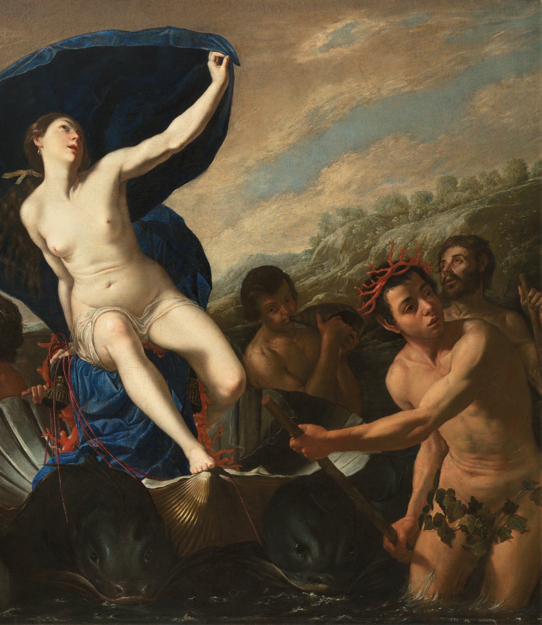 Triumph of Galatea (olej na plátně) od Artemisia and associate Gentileschi