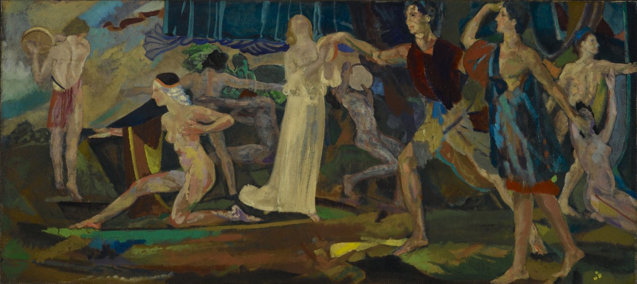 Čerstvost raněných od Arthur Bowen Davies