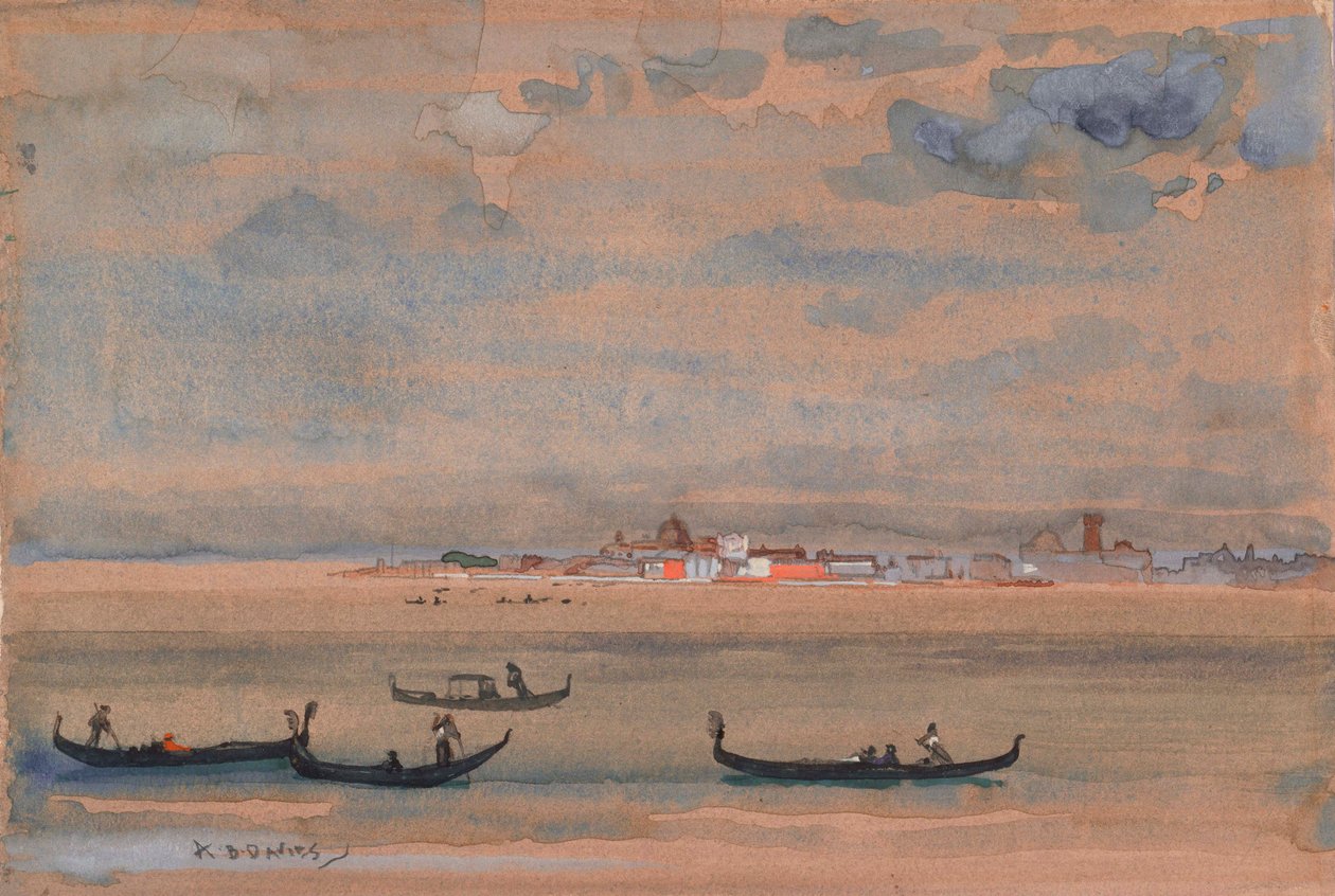 Gondoly od Arthur Bowen Davies
