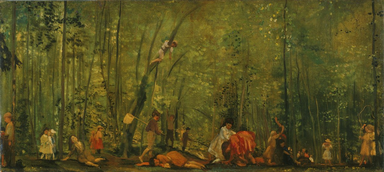 Jaro rozkoše od Arthur Bowen Davies