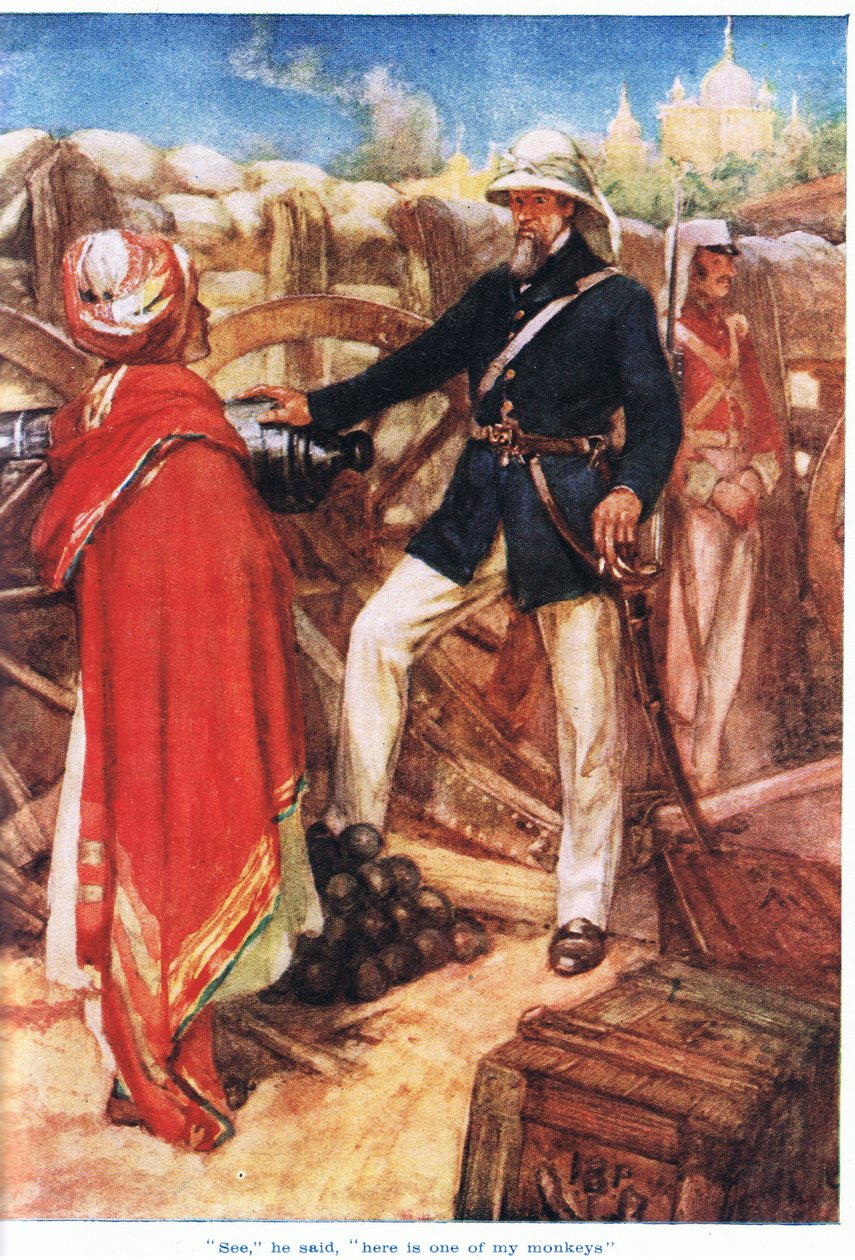 Vidíš, řekl, tady je jedna z mých opic. od Arthur David McCormick