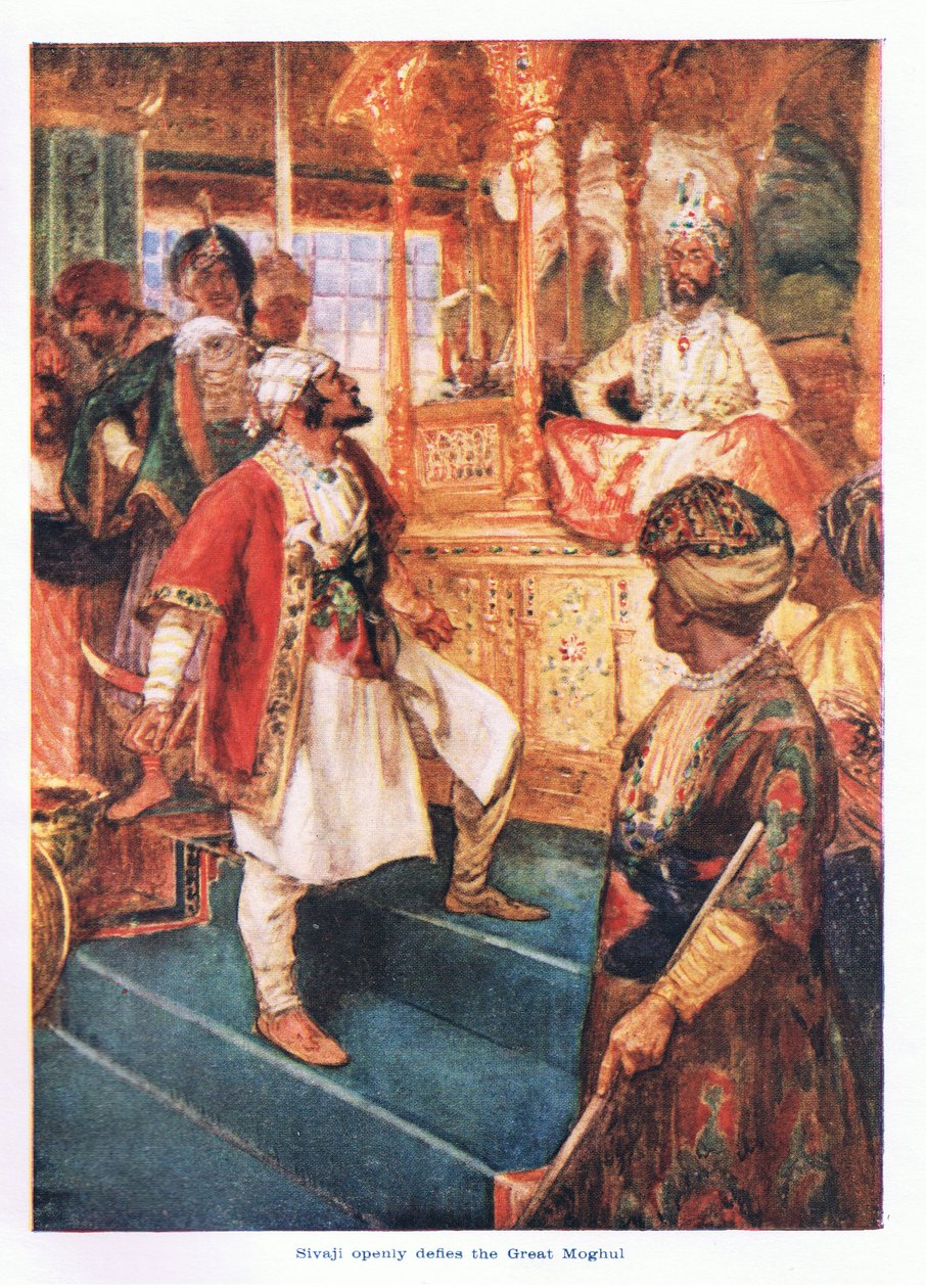 Sivaji otevřeně vzdoruje velkému Mogulovi od Arthur David McCormick