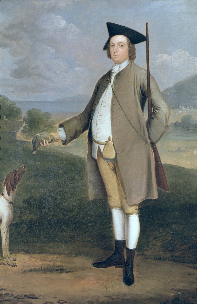 John Ward ze Squerries od Arthur Devis