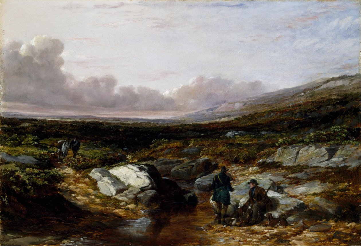 Pronásledování jelenů ve Skotsku- příprava od Arthur Fitzwilliam Tait