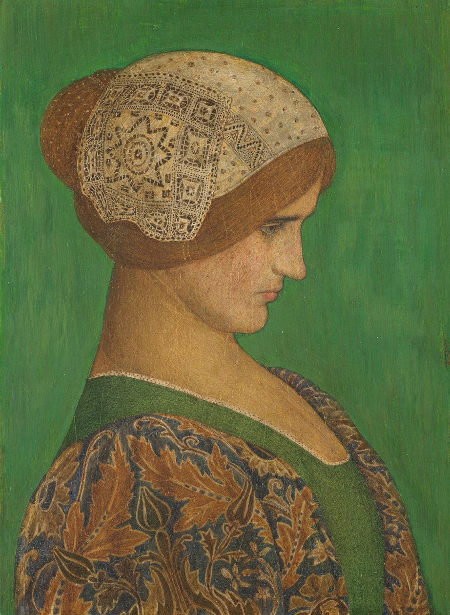 Georgie, 1898 (tempera na panelu) od Arthur Joseph Gaskin