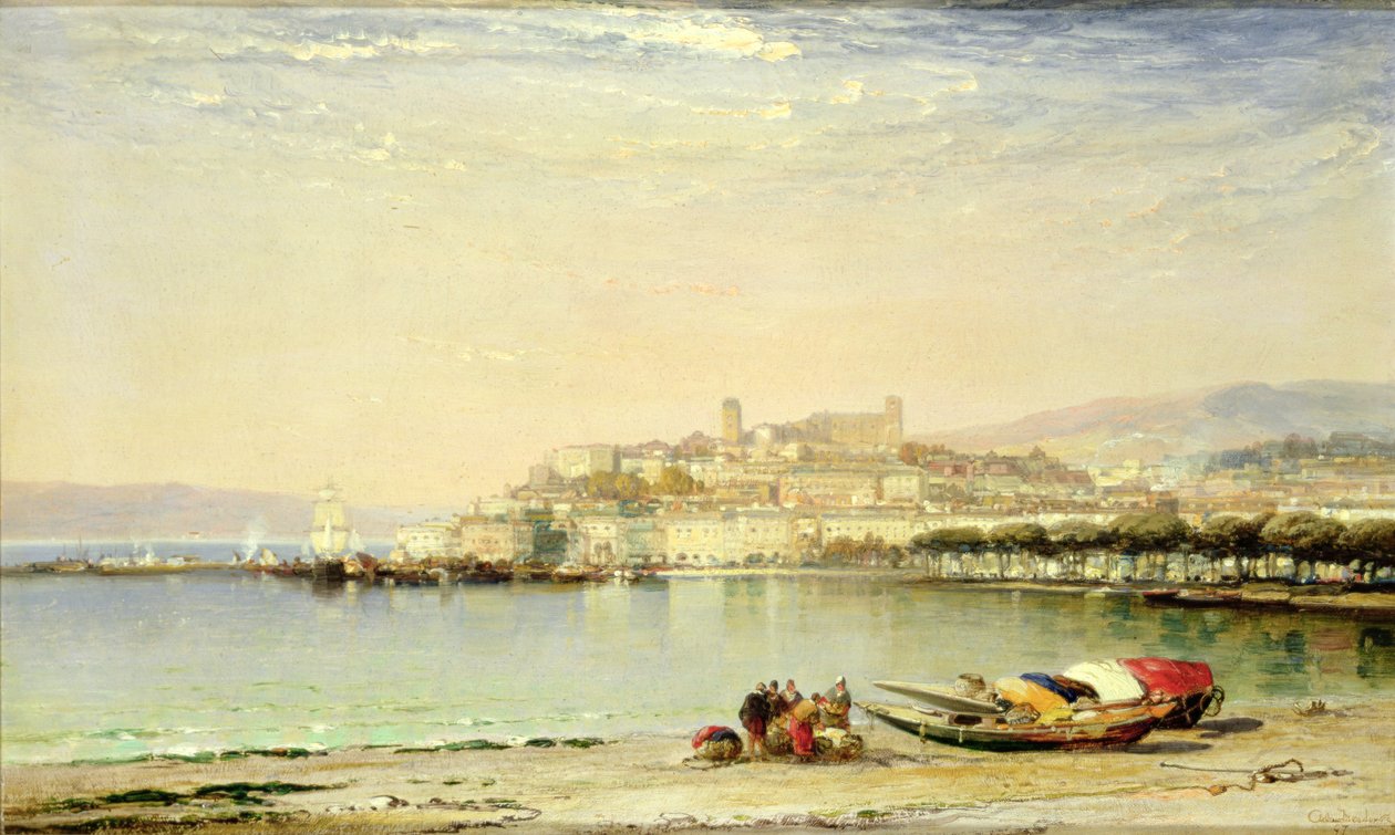 Cannes, 1897 od Arthur Joseph Meadows