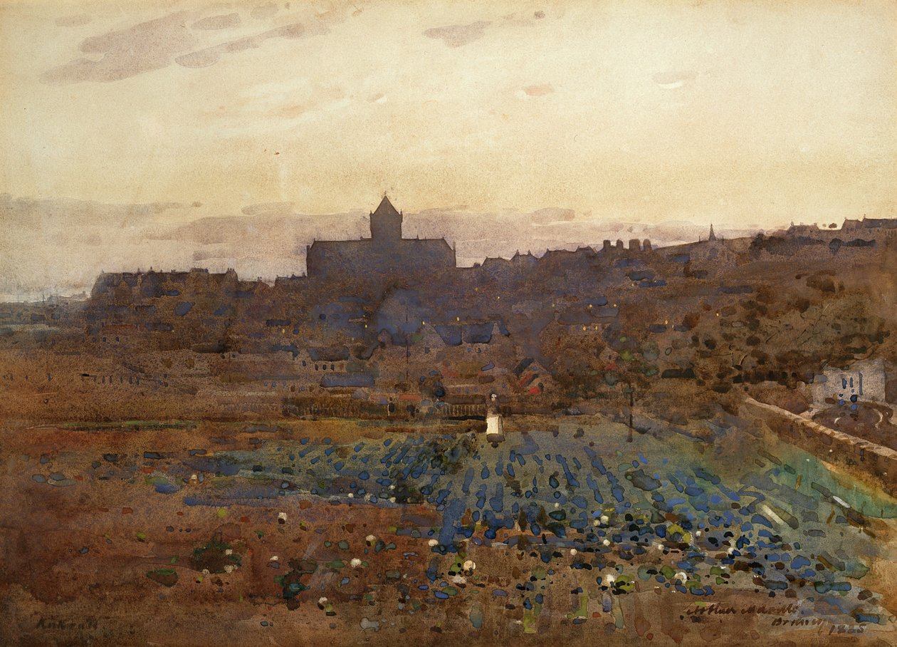 Kirkwall, Orkneje, 1885 od Arthur Melville