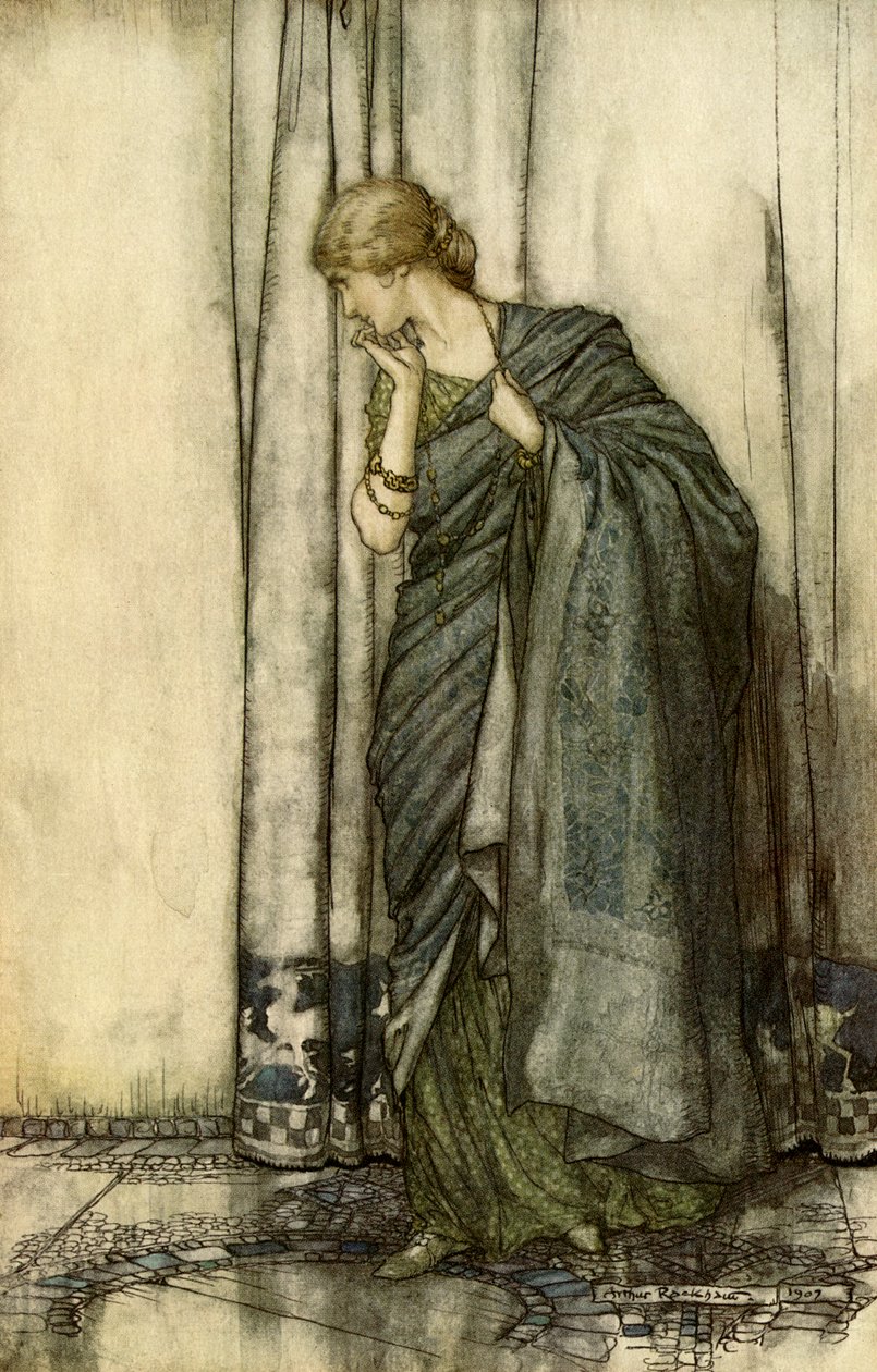 Sen noci svatojánské od Arthur Rackham