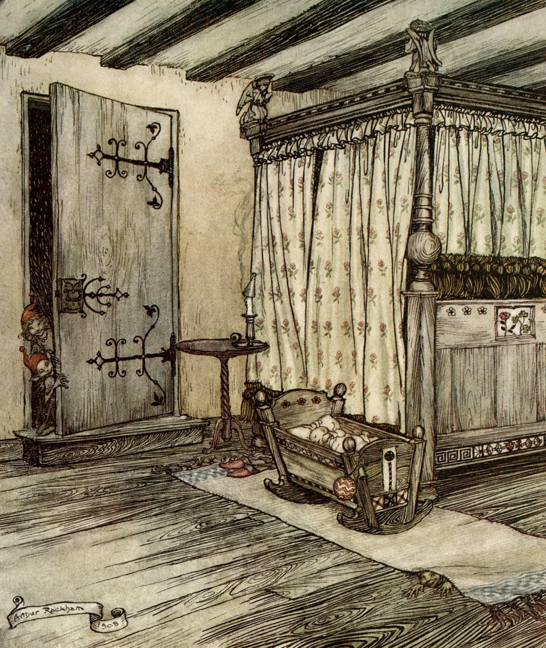 Sen noci svatojánské od Shakespeara od Arthur Rackham