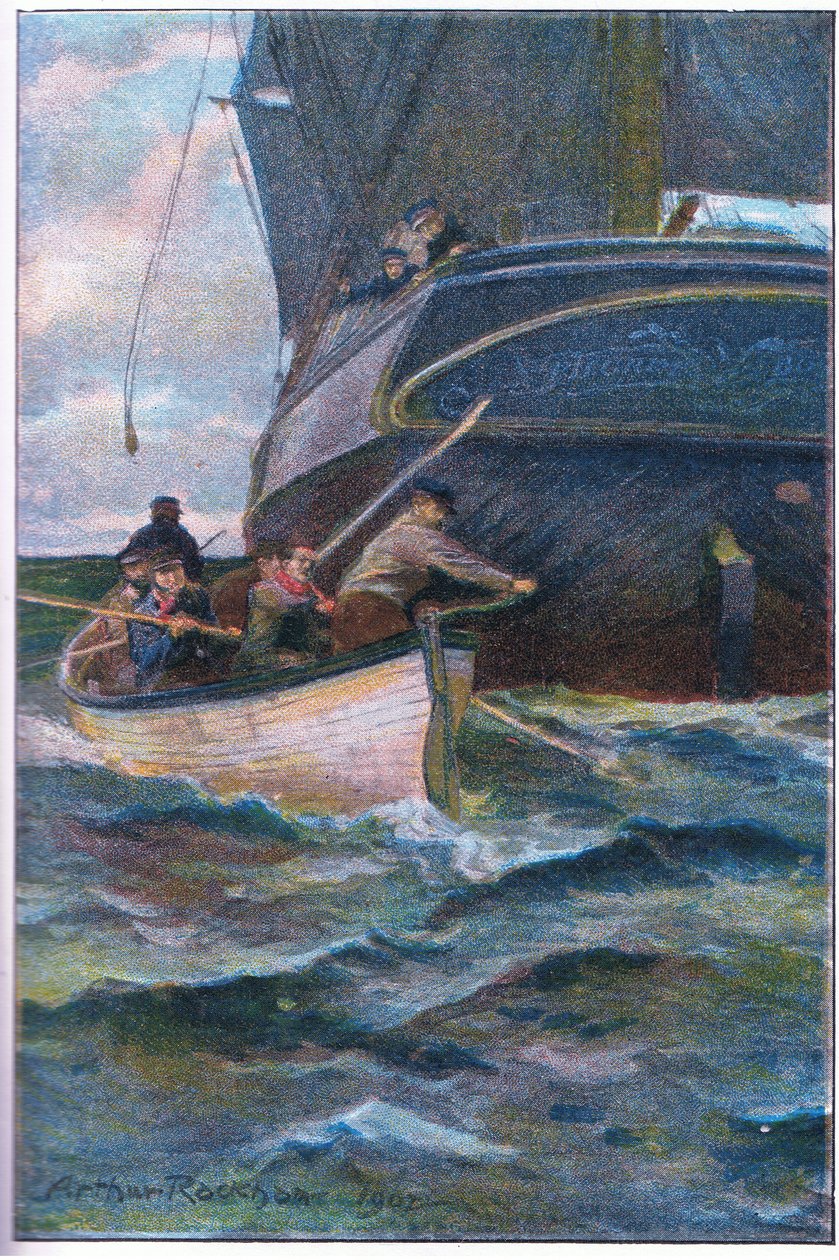Když odcházela ze strany od Arthur Rackham