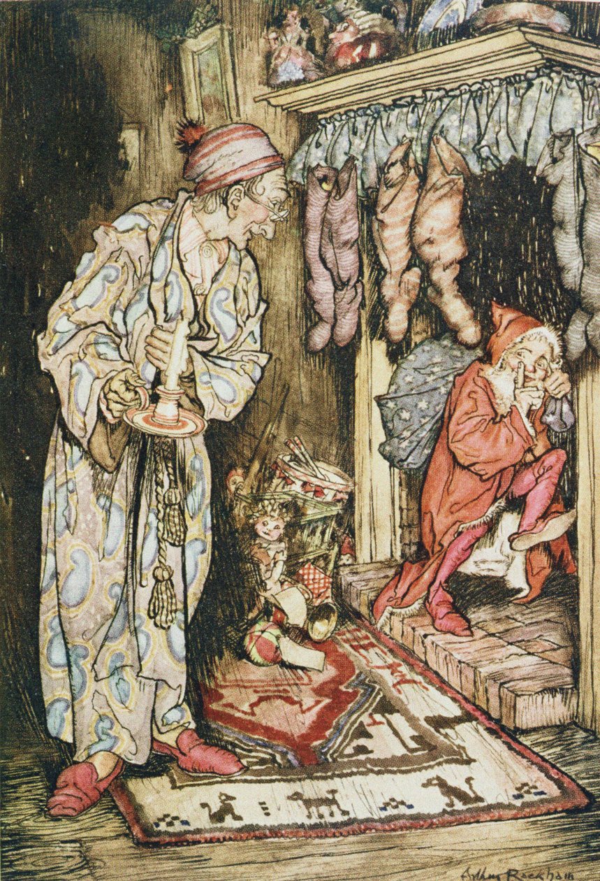 Vánoční ilustrace z 