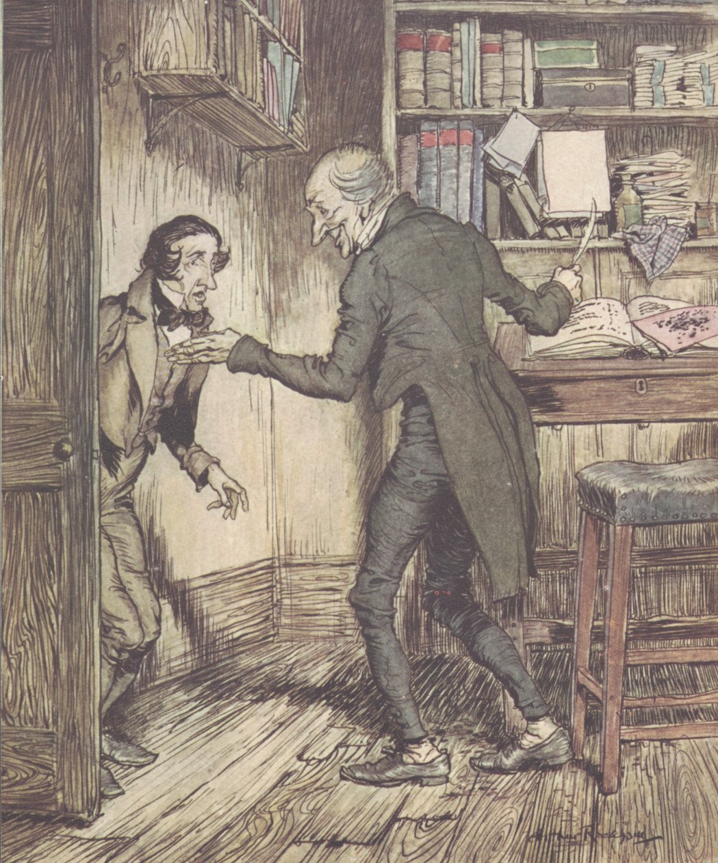 „Takové věci nesnesu“, 1915 od Arthur Rackham