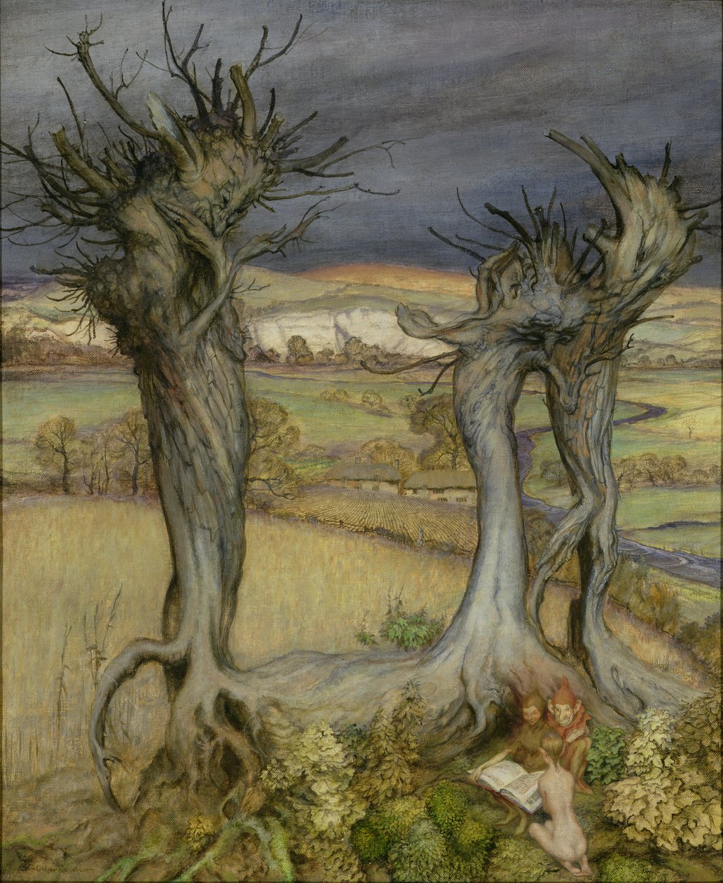 Nedaleko Amberley od Arthur Rackham